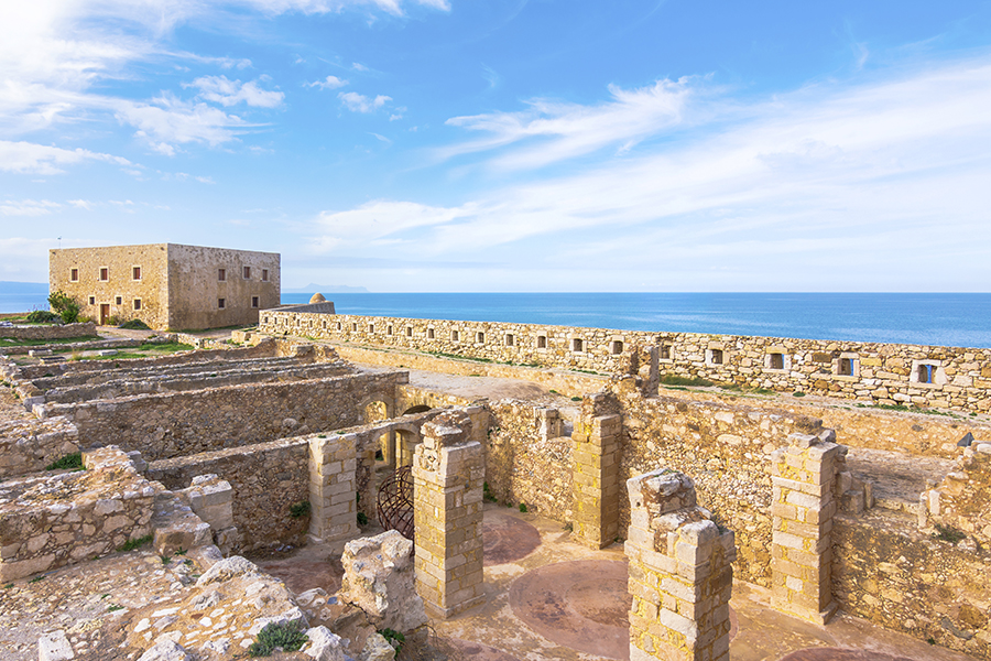 Borgen Fortezza på Kreta